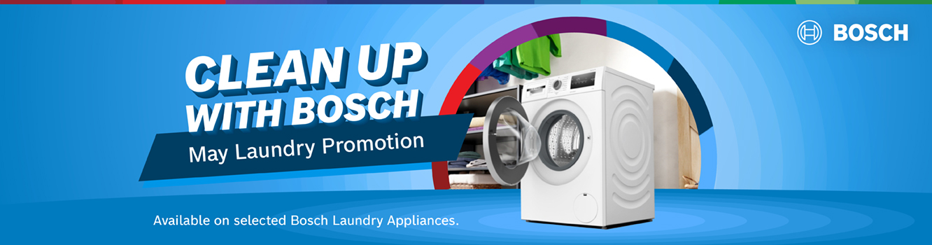 BSH0320 Bosch Laundry Promotion 1332 x 350